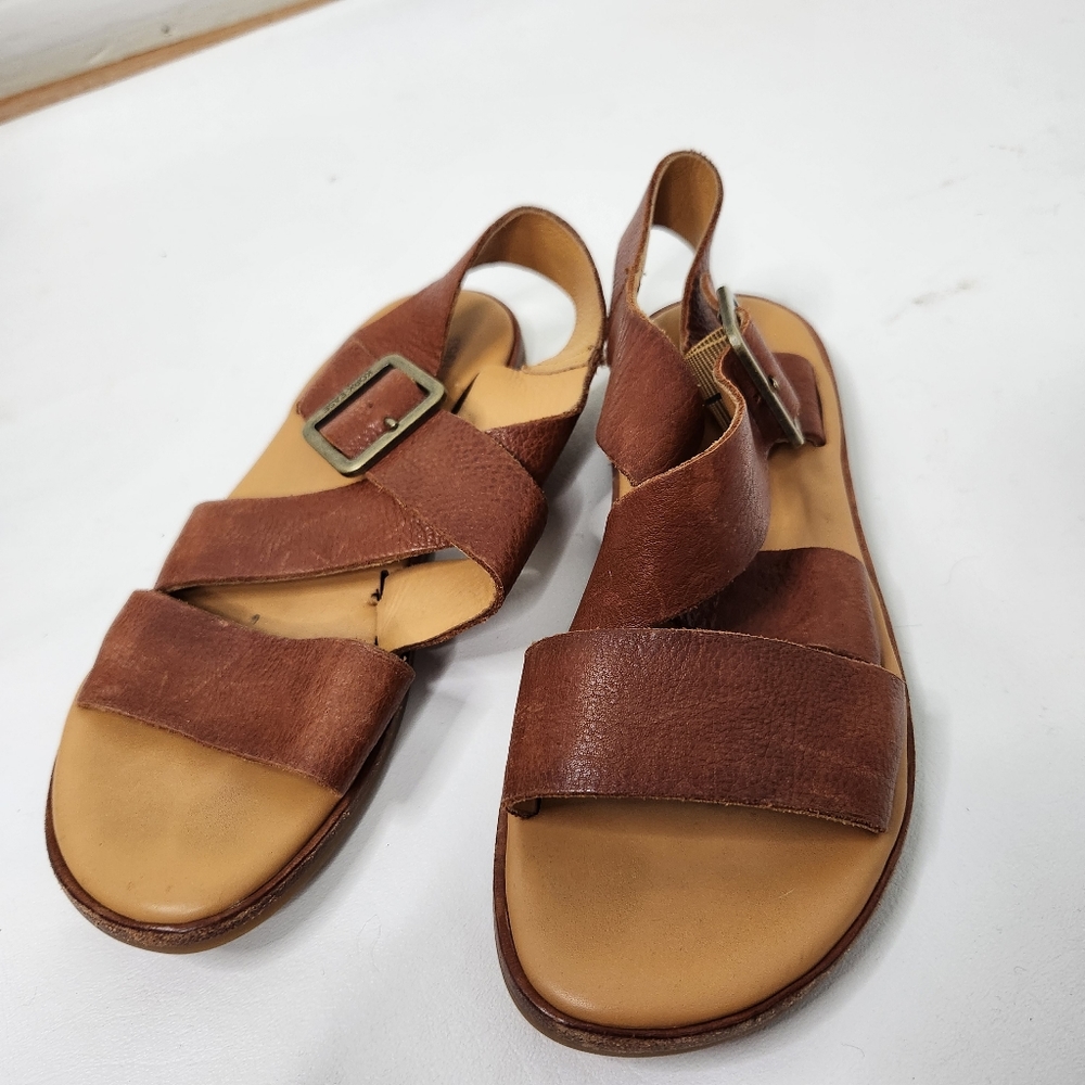 Kork-Ease Shoes Nara Leather Criss Cross Sandals